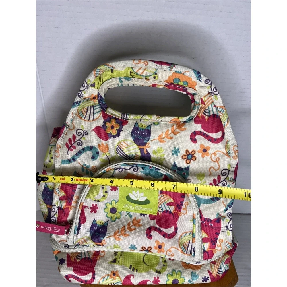 Lily Bloom Cat‎ Print Lunch Bagbox